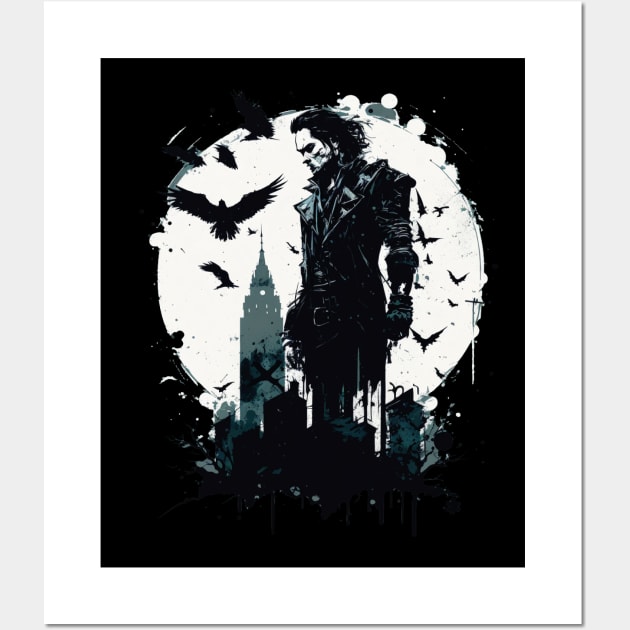 the crow Wall Art by Trontee